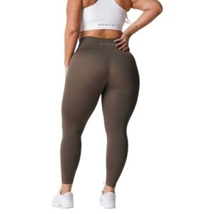NVGTN Seamless Leggings Olive Green Women's Small